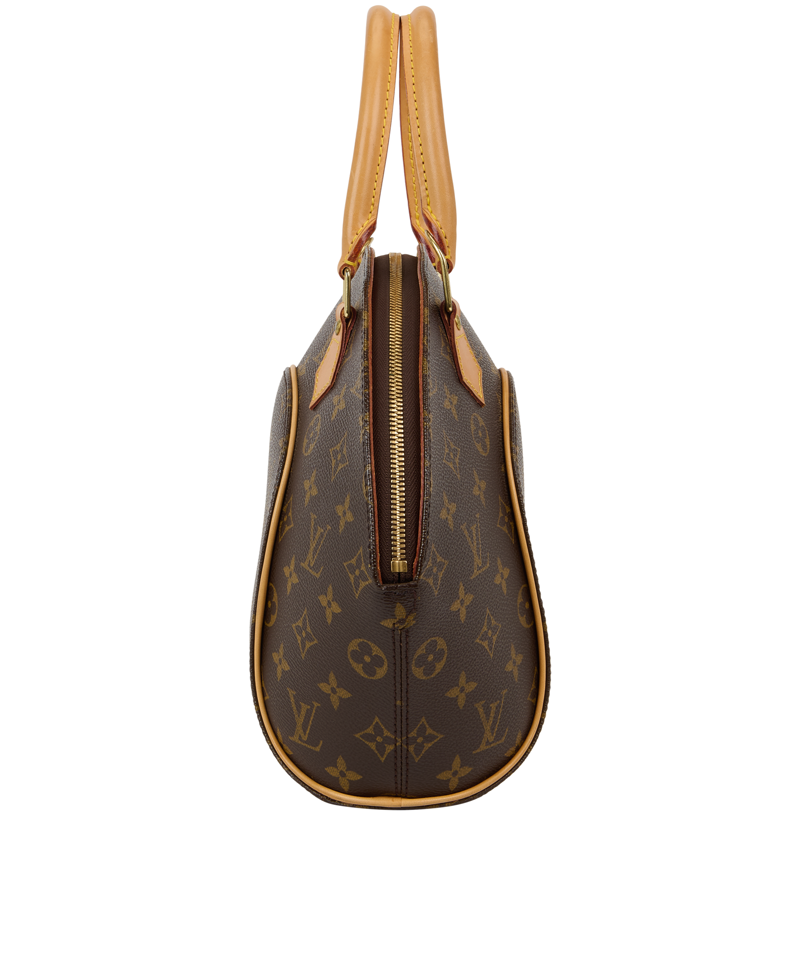 Ellipse PM, &pound;850, Handbags, Brown, Coated Canvas, Bottom view